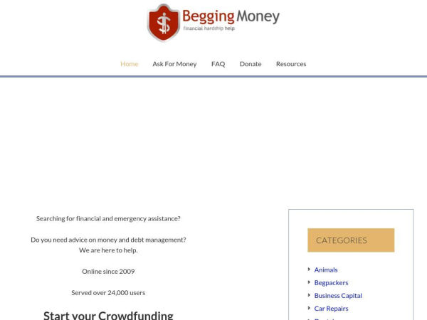 beggingmoney.com